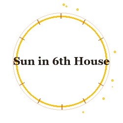 Sun in 6th House
